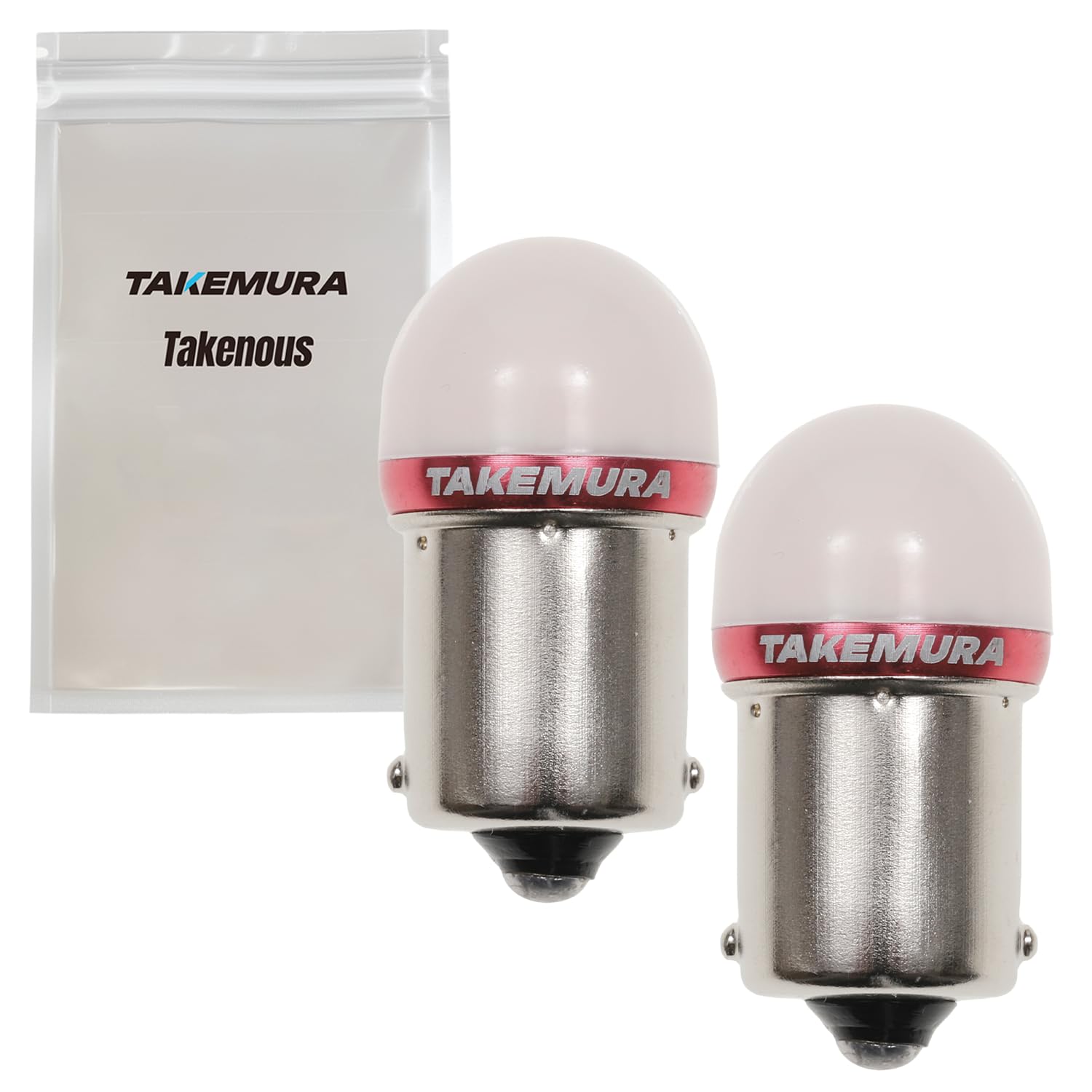 Amazon | Takenous 竹村商会 S25 LED シングル ピンク BA15s ルミナス